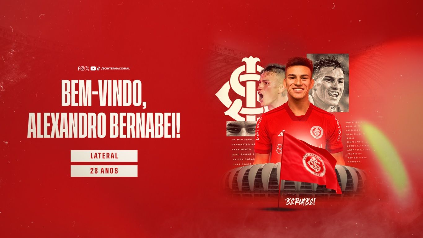 Alexandro Bernabei é novo reforço do Inter