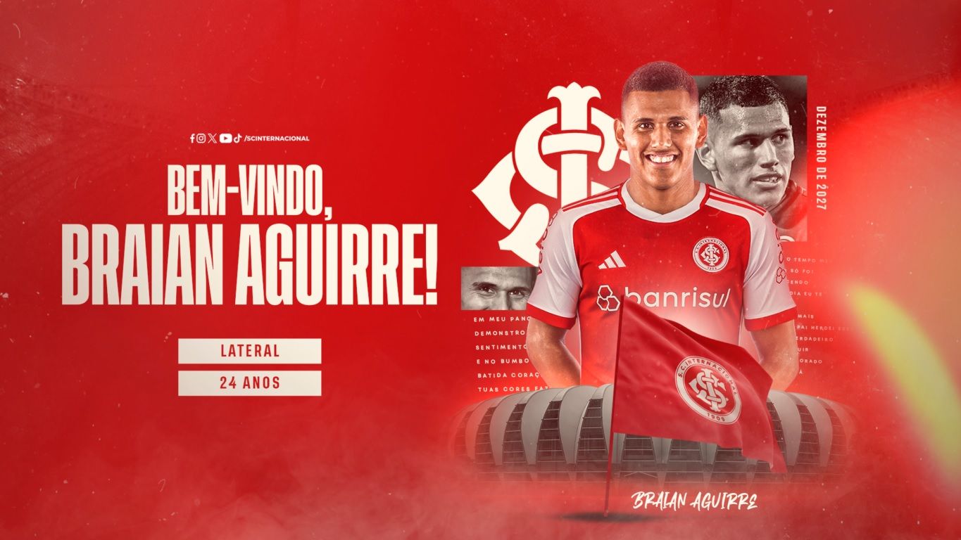 Braian Aguirre é do Inter!